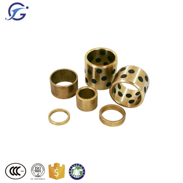 Self-lubricating bearing graphite high-force brass sleeve oil-free bushing Support non-standard custom 